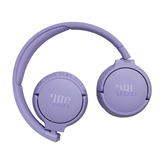JBL Tune 670NC - Purple - Adaptive Noise Cancelling Wireless On-Ear Headphones - Detailshot 1